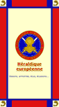 Mobile Screenshot of heraldique-europeenne.org